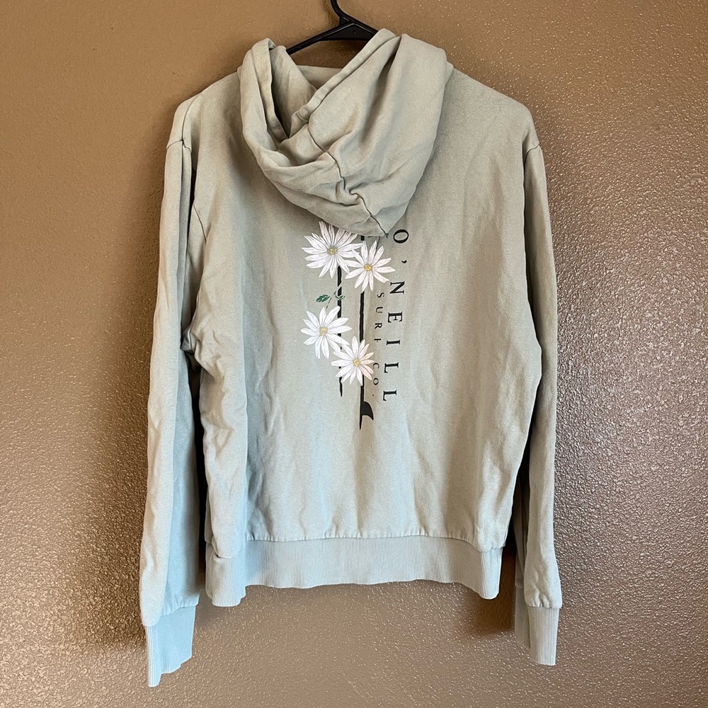 O’Neill floral surf hoodie (large)